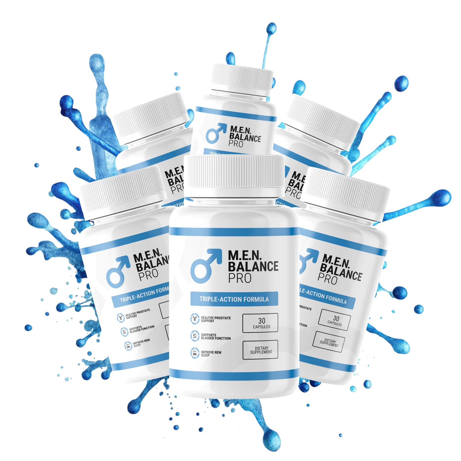 MEN Balance Pro Official Supplement Bottle